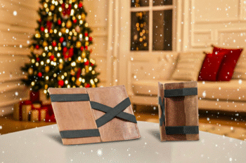 Brown Colour Cards Wallet Pure Leather Elastic Flip Type – Premium Craftsmanship